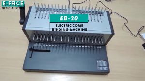 Effice Depot - EB-20 Electric Comb Binding Machine / Binder/ Mesin Bind
