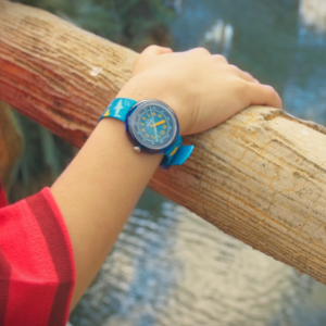 Flik Flak Shark Gang (FPNP187) Blue RECYCLED PET Kids Watch