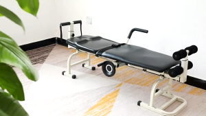 Multifunctional lumbar traction bed traction device therapeutic instrument mobile cervical stretcher