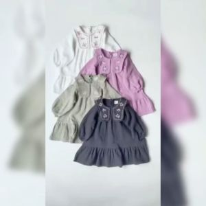 BOHOPANNA - FIONA BODYSUIT - FIONA DRESS BOHOPANNA - DRESS ANAK PEREMPUAN - BAJU ANAK - BODYSUIT ANAK - DRESS ANAK