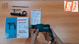 MODERN M-2150 Mesin Bor Listrik 13mm Tangan Beton Impact Tembok Electric Hand Drill Bolak Balik Reversible M2150