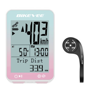 Multi-Language Wireless GPS Cycling Computer Bicycle Speedometer Odometer Stopwatch Tracker With Auto Backlight