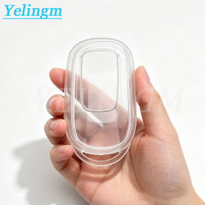 Transparent Black Car Key Fob Case Cover For Honda Civic 11th Accord CR-V HR-V Pilot Vezel ZR-V 2023-2026 Keychain Accessories