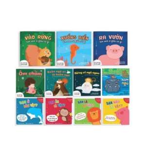 Sách - Combo 11 cuốn Ehon Rừng ơi ngủ ngon (dành cho bé từ 0-4 tuổi)