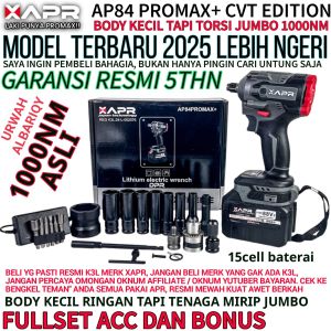 APR raja bor impact wrench ap84promax+ cvt edition 1000nm body kecil tenaga jumbo
