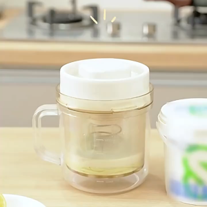 Yogurt Strainer DIY High Capacity Dustproof Easy To Clean Yogurt Whey Separator Yogurt Cheese Homemade Kitchen Tools