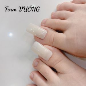 Móng úp chân lẻ NGÓN CÁI TO DÀI ( túi 10 móng ) form đẹp móng mỏng chuẩn form dẻo dai
