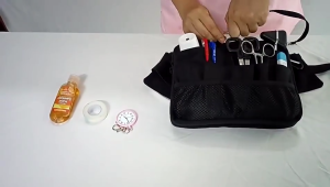 Black belt nurse bag nurse bag organizer belt nurse bag