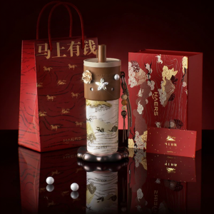 HAERS | Aesthetic Insulated Tumbler With Straw Red Gift for Women