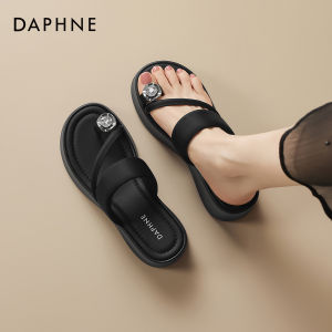 Daphne | New Summer Water Drill Thick Sole Ladies Toe Separated Flip Flop