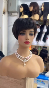 CALAWIGS-2020 วิกผมแท้ ทอมือทั้งหัว MONO รหัส 1702  ส่งในไทย