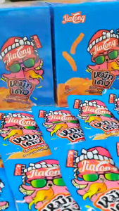 หมึกเด้ง บุกหม่าล่า  หมึกกรุบ บุกปรุงรส เส้นบุกปรุงรสหมาล่า มี 2 รส รสดั้งเดิม&รสเผ็ด กล่องละ 12 ซอง พร้อมส่งจากไทย