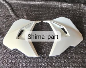 Cover body sayap depan cover lampu depan kiri kanan satu set Vario 125 new K2V 2021 2022 putih doff