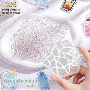 YUGUANG | Hạt Nhựa Trong Suốt Đa Màu Thay Đổi 2.6mm