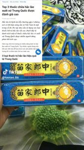Combo 10 típ kem bôi da liễu chống nấm ngứa mề đay hắc lào tổ đỉa cực hiệu quả (xanh dương)