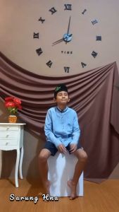 SARUNG ANAK INSTAN MOTIF BALIMON SIZE S M L XL BAHAN KATUN