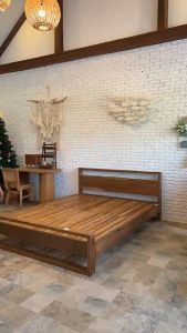 เตียงนอน5ฟุต 6ฟู งานไม้สักเก่า - Pre-Order บริการสินค้าสำหรับนักและนักเขาที่รอยกิจกรรม