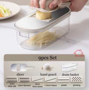 Grater Household Potato Shred Grater Multi-functional Slicer Sliced Cucumber Radish Shredded Vegetable Cutter