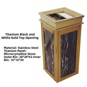 TONGGUMO | Hotel Use Standing Trash Can With Ashtray