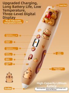 deli | Low Temperature Safe 3D Printing Pen for Kids