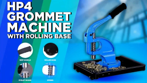 Digiprints PH - HP4 Grommet Machine 10mm Flower Mold with Rolling Stand for Single Eyelet 10mm