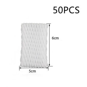 50PC Foam Net Sleeve Pocket Shockproof Protection Transport Packing Vegetable Fruit Wine Bottle Fragile Items Dedicated Mesh Bag