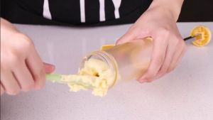 Cookie plastik melapis  krim extruder melapis muncung larut kacang penaik alat rumah set acuan