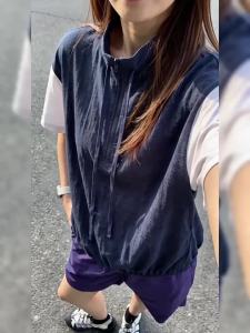 OUMULONG | Lightweight Breathable Ice Silk T-Shirt