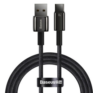 BASEUS | Baseus 100W USB Type C Cable For Samsung Pro Fast Charging Wire USB-C Charger Data Cord For Huawei P30 Realme Oneplus Poco F3