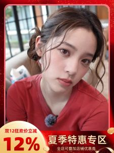 Loose Fit Womens Short Sleeve T-Shirt Red Wine Color Digital Print Street Style Summer Top Casual Cotton round Neck Tee