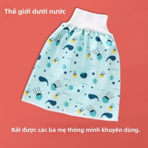 Váy Ngủ an Toàn Cho Phụ Nữ Thời Kỳ Kinh Nguyệt Váy Chống Thấm Nước Cho Người Cao Tuổi Váy Vệ Sinh Phụ Nữ JIFANPAUL WZ-1688-96330