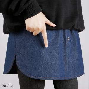 Small Fart Curtain Womens Fake Hem Thigh-Length Autumn Winter Sweater Shark Leggings Hip-Covering Fashion Tape plus Size Skirt