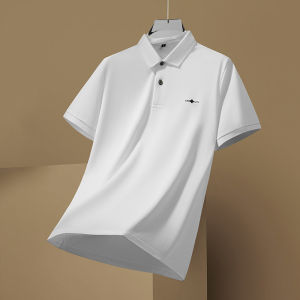 Pierre Cardin Mens ฤดูร้อน สลิมฟิต ลำลอง เสื้อยืดแขนสั้น ระบายอากาศได้ดี เสื้อโปโลใส่สบาย พลัสไซส์ Fashion Urban Wear