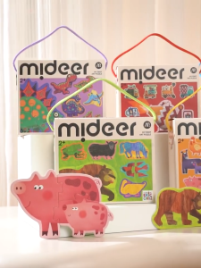 Đồ Chơi Ghép Hình Đầu Tiên Của Bé - My First Artist Puzzle - Mẫu mới dành cho bé 2+ (6 chủ đề lẻ tùy chọn) - Mideer