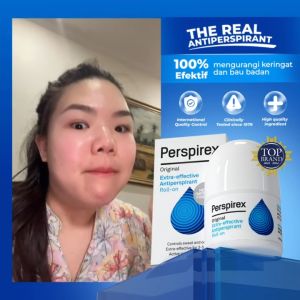 Perspirex Original Antiperspiran Roll On 20ml - Kontrol Keringat Berlebih dan Bau Badan