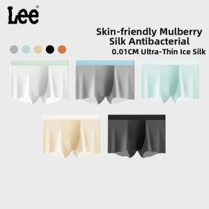 Lee | Antibacterial Cooling Silk Mens Boxer Briefs