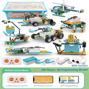 BENZISHIDUO | Programmable Remote Controlled Electric Building Blocks 9686 Set