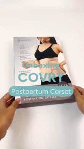 Momabae - COVRY 3 Band Corset Pasca Melahirkan | Korset Recovery