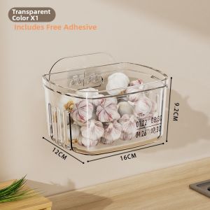 youqin | Non-Drilling Wall-Mounted Spice and Produce Storage Rack