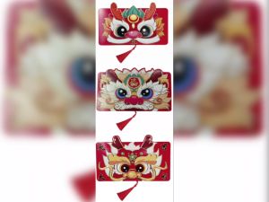 Red Packet different Style Year of the Dragon Bronzing Red Packet CNY angpao Red Envelop Chinese Angpao Lucky Red Pocket