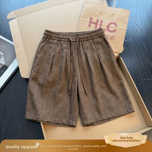 OUMULONG | High End Suit Style Summer Lightweight Shorts
