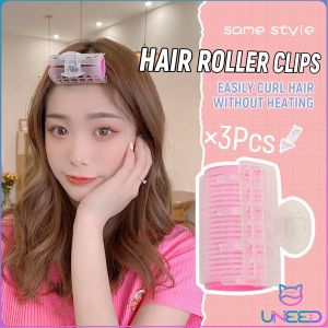 Need. 3Pcs/pack Air Bangs Roller Does Not Hurt Hair Plastic Curler Inner Buckle Hair Roller DIY Hair Tool