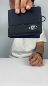 RCKLS.LTD Dompet lipat Clover Black pria Distro | Hook Holder