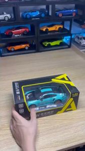 Mô Hình Xe Ôtô Kim Loại 1/24 Siêu Xe PORSCHE 911 TURBO S Dùng Để Trưng Bày Bàn Làm Việc Làm Đồ Chơi Trẻ Em