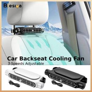 Blesiya ghế sau xe hơi quạt tản nhiệt với cáp USB phổ điện tuần hoàn không khí cho SUV RV xe tải