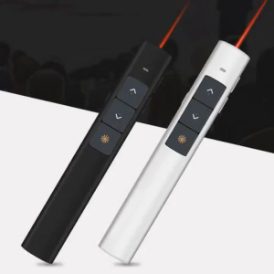 2.4G Rechargeable Wireless PowerPoint Presenter Clicker With Laser Remote Control For PPT Presentation Pointer Pen