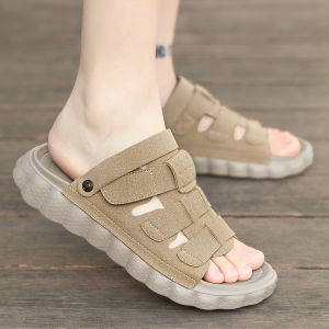 Non-slip Odor-resistant Genuine Leather Mens Sandals
