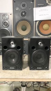 Cặp Loa Bookseolf Liền Công suất YAMAHA Monitor MSP3 Loa kiểm âm hát cực hay chẩn (điện 110v) Hàng cao cấp bãi nhật về