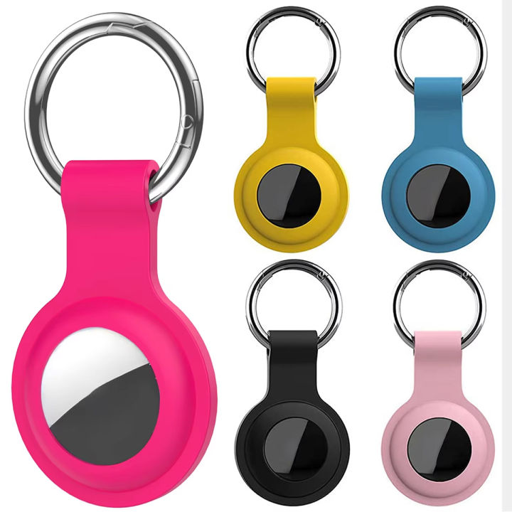Silicone itag Case for Airtags with Keychain, Protective Cover for Apple Airtag Key , Pet Dog Cat Collar Necklace, Accessories