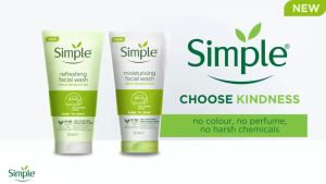 Simple Soothing Facial Toner 200ml Hydrating Light Moisturiser 125ml /Cleanser(For Sensitive Skin)